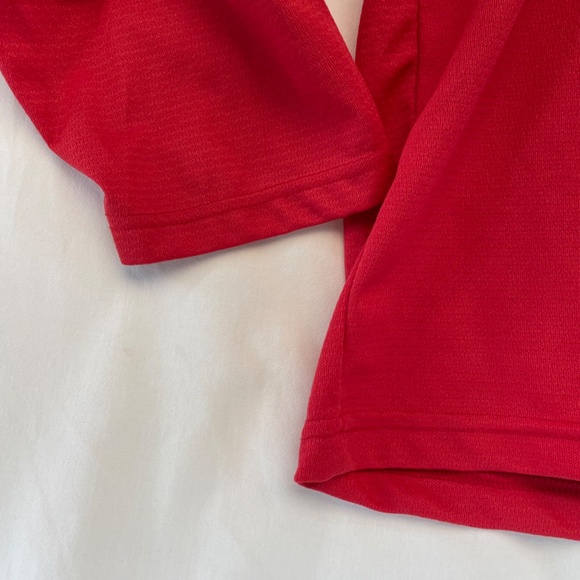 Bauer Canada Hockey Jersey Blank Lightweight Red Size Large LIKE NEW - Picture 5 of 10